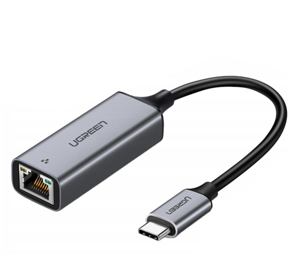 UGREEN Adapter USB-C na RJ45 	CM199 aluminiowy Gigabit Ethernet - 1488920 - zdjęcie